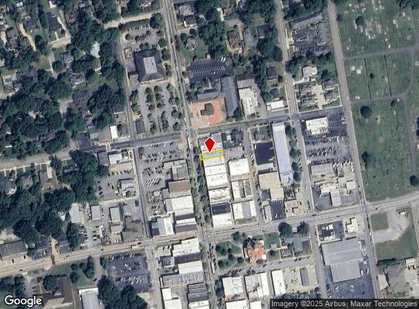 134 N Broad St, Monroe, GA Parcel Map