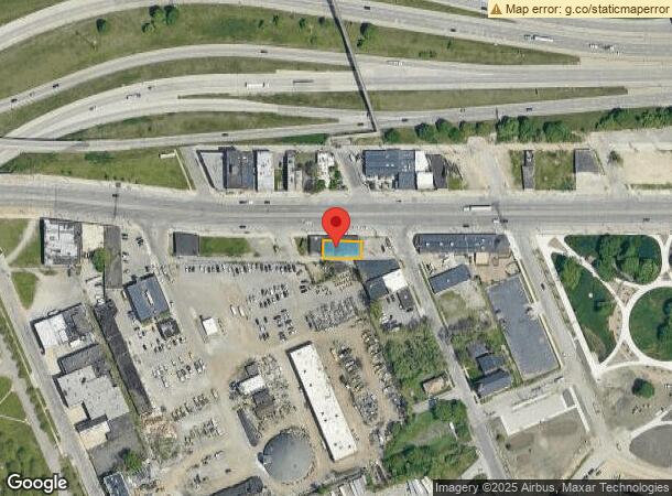  2515 Michigan Ave, Detroit, MI Parcel Map