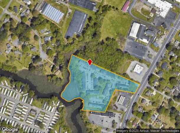1258 George Washington Hwy N, Chesapeake, VA Parcel Map