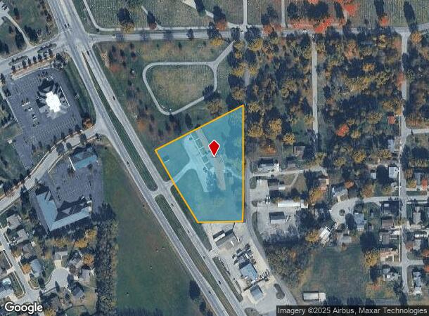  501 S Morton St, Franklin, IN Parcel Map