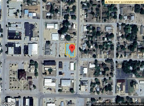  101 N Louis Tittle Ave, Mangum, OK Parcel Map