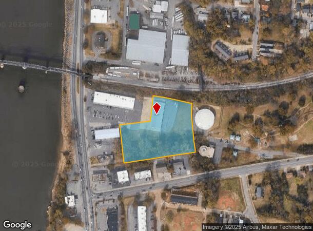 585 S Riverside Dr, Clarksville, TN Parcel Map