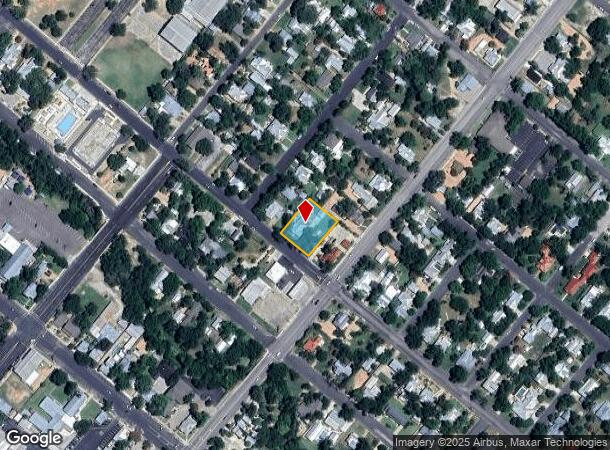  112 E Travis St, Fredericksburg, TX Parcel Map