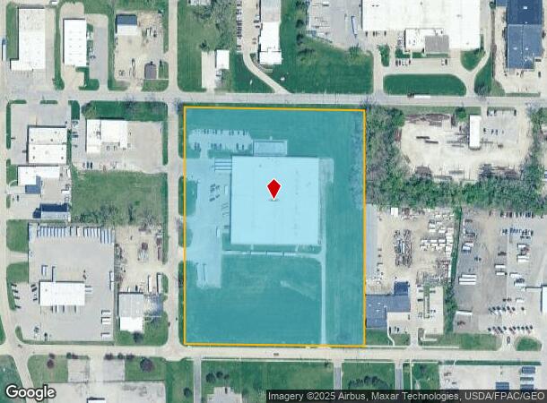1051 27Th Ave Sw, Cedar Rapids, IA Parcel Map