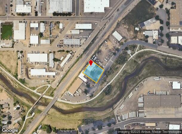 1110 Boston Ave, Longmont, CO Parcel Map