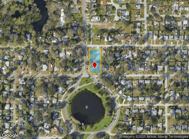  4845 25Th Ave N, Saint Petersburg, FL Parcel Map