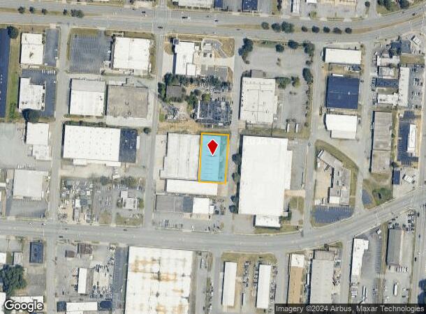  1013 Warehouse St, Greensboro, NC Parcel Map