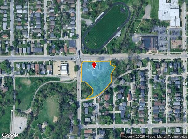 1275 Main St, Beech Grove, IN Parcel Map