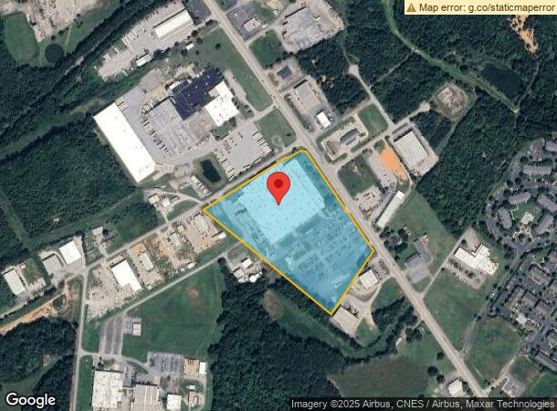  404 S Buncombe Rd, Greer, SC Parcel Map