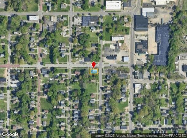  252 Stanton Ave, Akron, OH Parcel Map