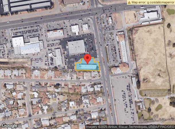  1535 Hawkins Blvd, El Paso, TX Parcel Map