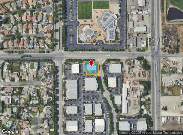  6951 Edison Ave, Chino, CA Parcel Map