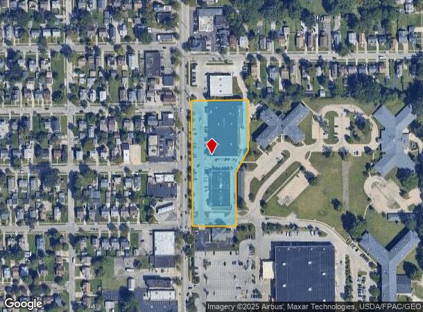  721 E 200Th St, Cleveland, OH Parcel Map