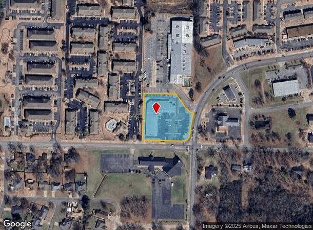 2100 Meadowlake Rd, Conway, AR Parcel Map
