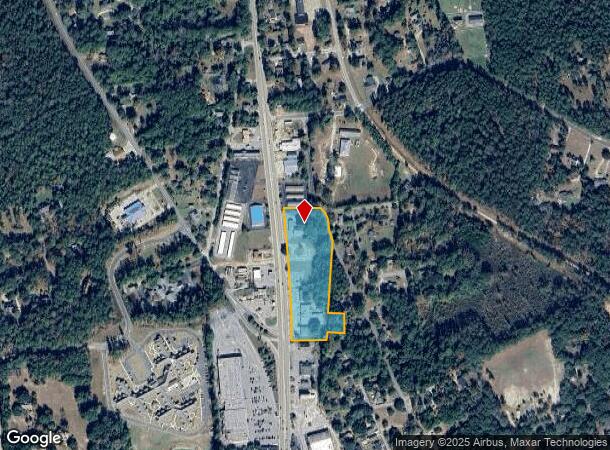  2632 Broad St, Camden, SC Parcel Map