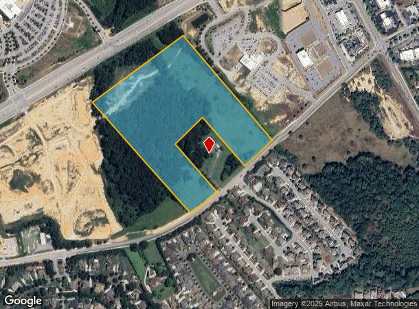 6150 Thompson Mill Rd, Hoschton, GA Parcel Map