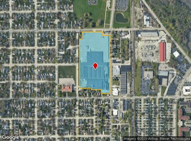  3122 14Th Ave, Kenosha, WI Parcel Map