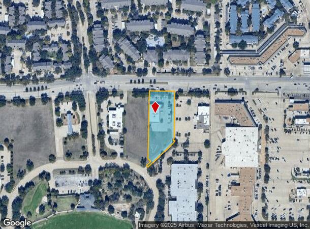  3124 E Trinity Mills Rd, Carrollton, TX Parcel Map
