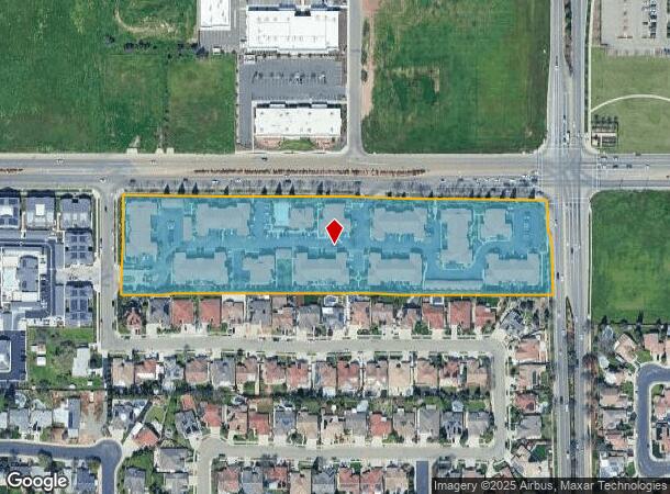  2500 Herndon Ave, Clovis, CA Parcel Map