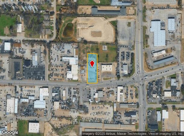  805 E Division St, Arlington, TX Parcel Map