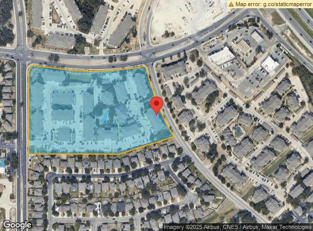  8823 Dugas Dr, San Antonio, TX Parcel Map