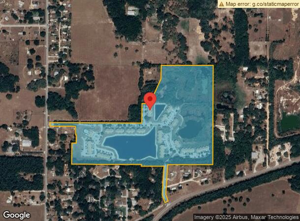  12727 Ware Ln, Dade City, FL Parcel Map