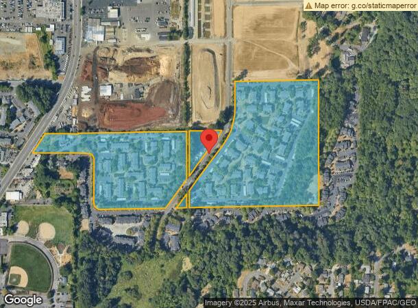  1024 Central Ave N, Kent, WA Parcel Map