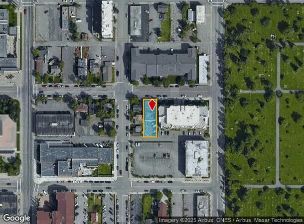 210 E 7Th Ave, Anchorage, AK Parcel Map