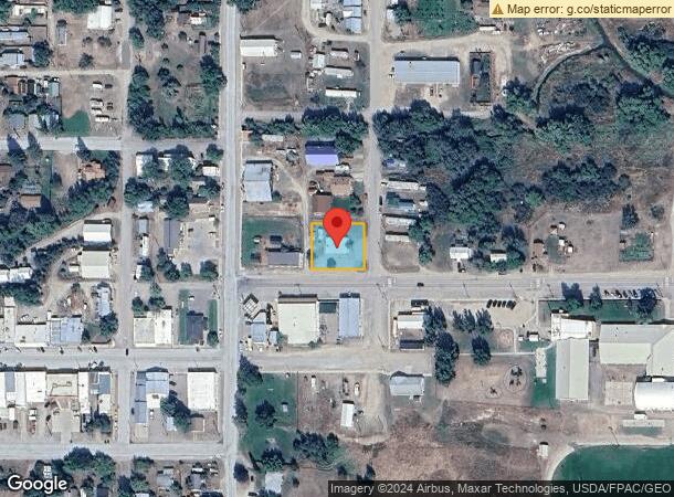  116 Broadway St, Hot Springs, MT Parcel Map