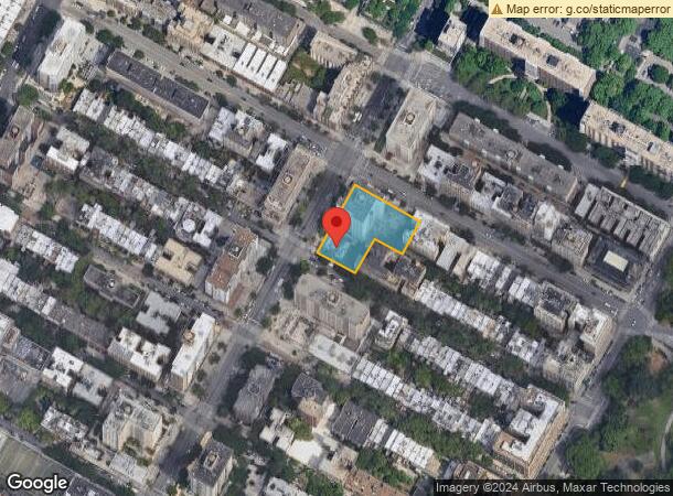  721 Columbus Ave, New York, NY Parcel Map