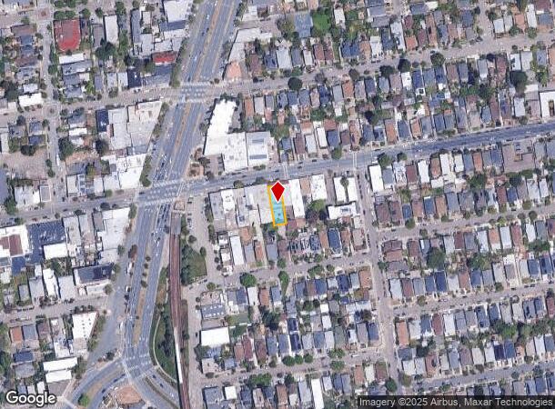 1850 Alcatraz Ave, Berkeley, CA Parcel Map