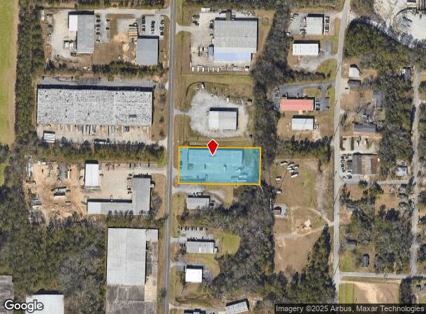  830 Hillcrest Industrial Blvd, Macon, GA Parcel Map