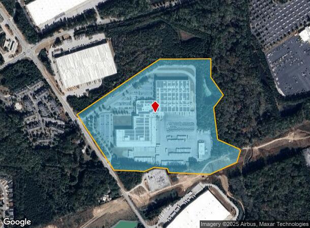7950 Spence Rd, Fairburn, GA Parcel Map