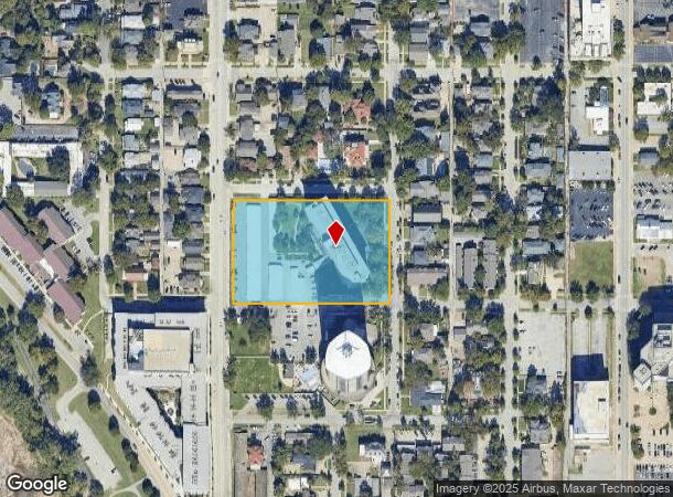 1638 S Carson Ave, Tulsa, OK Parcel Map