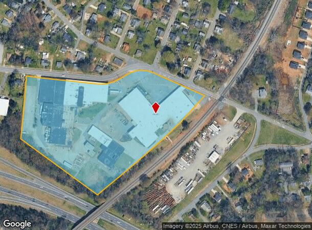 304 Linwood Rd, Kings Mountain, NC Parcel Map