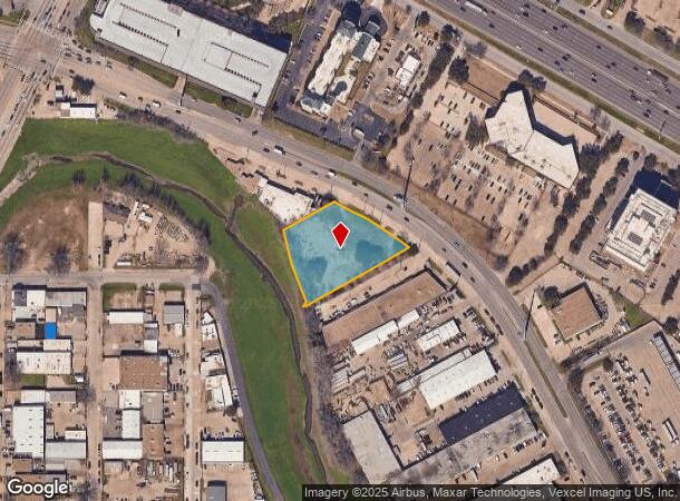 2807 Irving Blvd, Dallas, TX Parcel Map