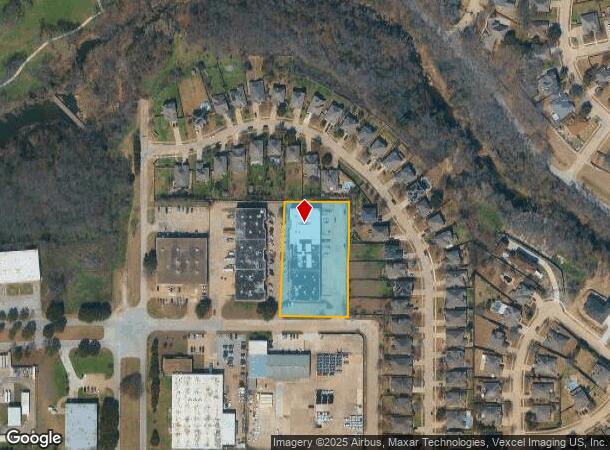  1219 E Avenue J, Grand Prairie, TX Parcel Map