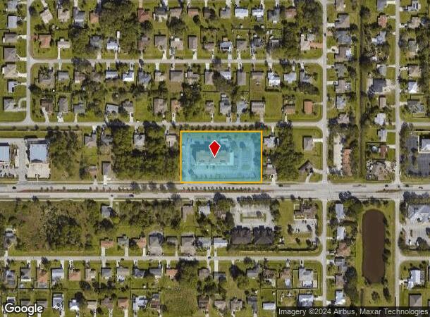  529 Nw Prima Vista Blvd, Port Saint Lucie, FL Parcel Map