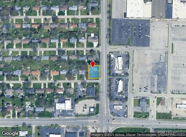 1414 S Byrne Rd, Toledo, OH Parcel Map