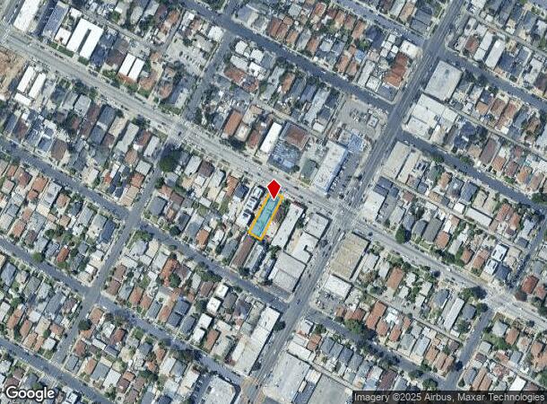  634 E Adams Blvd, Los Angeles, CA Parcel Map
