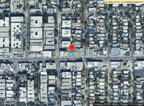  8271 Melrose Ave, Los Angeles, CA Parcel Map