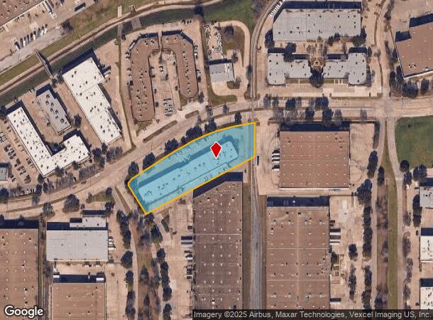  1555 Valwood Pkwy, Carrollton, TX Parcel Map