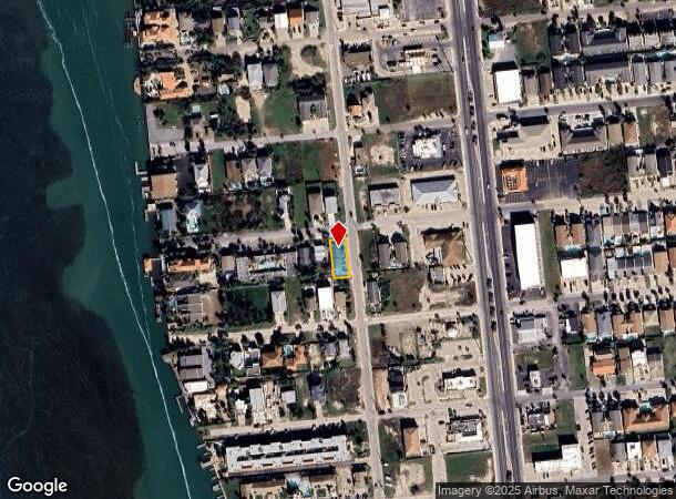  201 W Bahama St, South Padre Island, TX Parcel Map