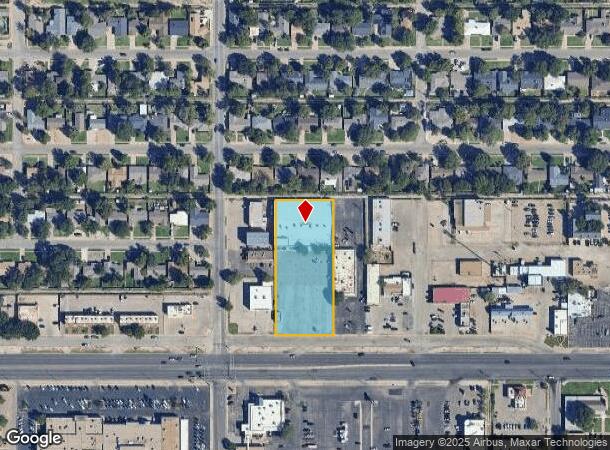  3632 50Th St, Lubbock, TX Parcel Map