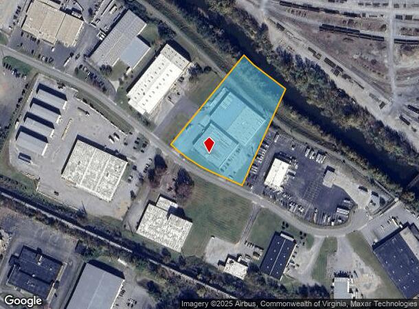  3443 Aerial Way Dr Sw, Roanoke, VA Parcel Map