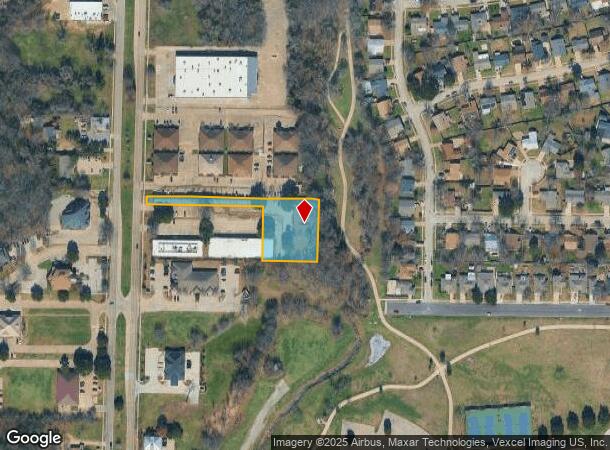 2621 Matlock Rd, Arlington, TX Parcel Map