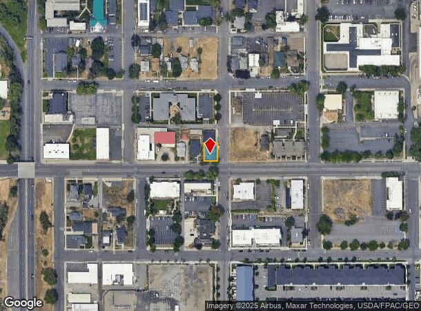  1402 W Broadway Ave, Spokane, WA Parcel Map