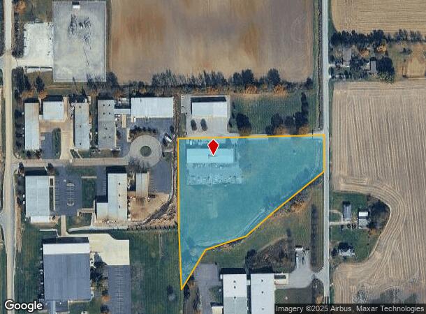 3250 N Graham Rd, Franklin, IN Parcel Map