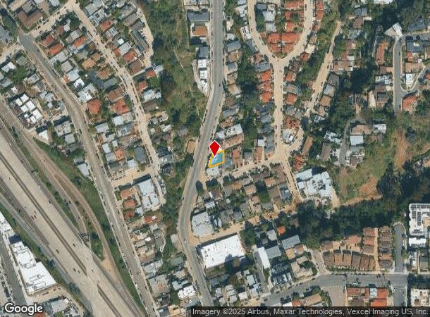  2661 Reynard Way, San Diego, CA Parcel Map