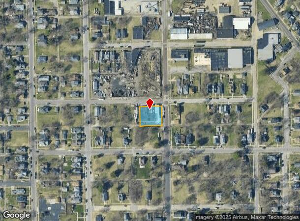  619 College St, South Bend, IN Parcel Map